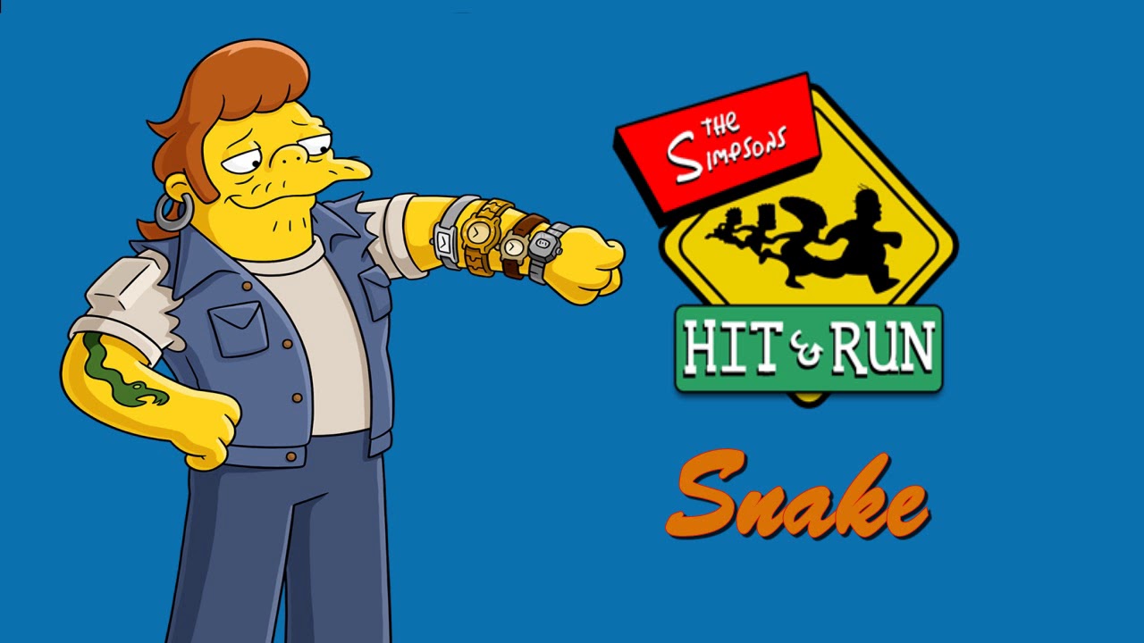 Detail The Simpsons Snake Jailbird Nomer 20