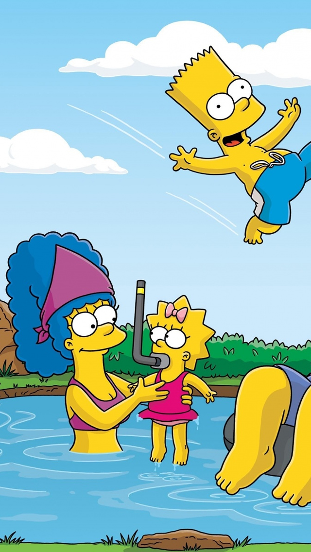 Detail The Simpsons Wallpaper Iphone Nomer 38