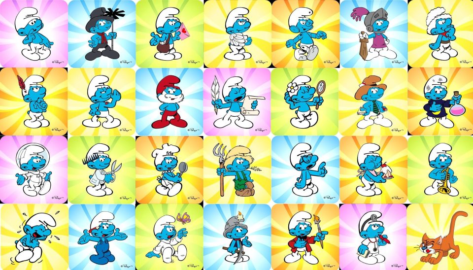 Detail The Smurfs Characters Names And Pictures Nomer 20