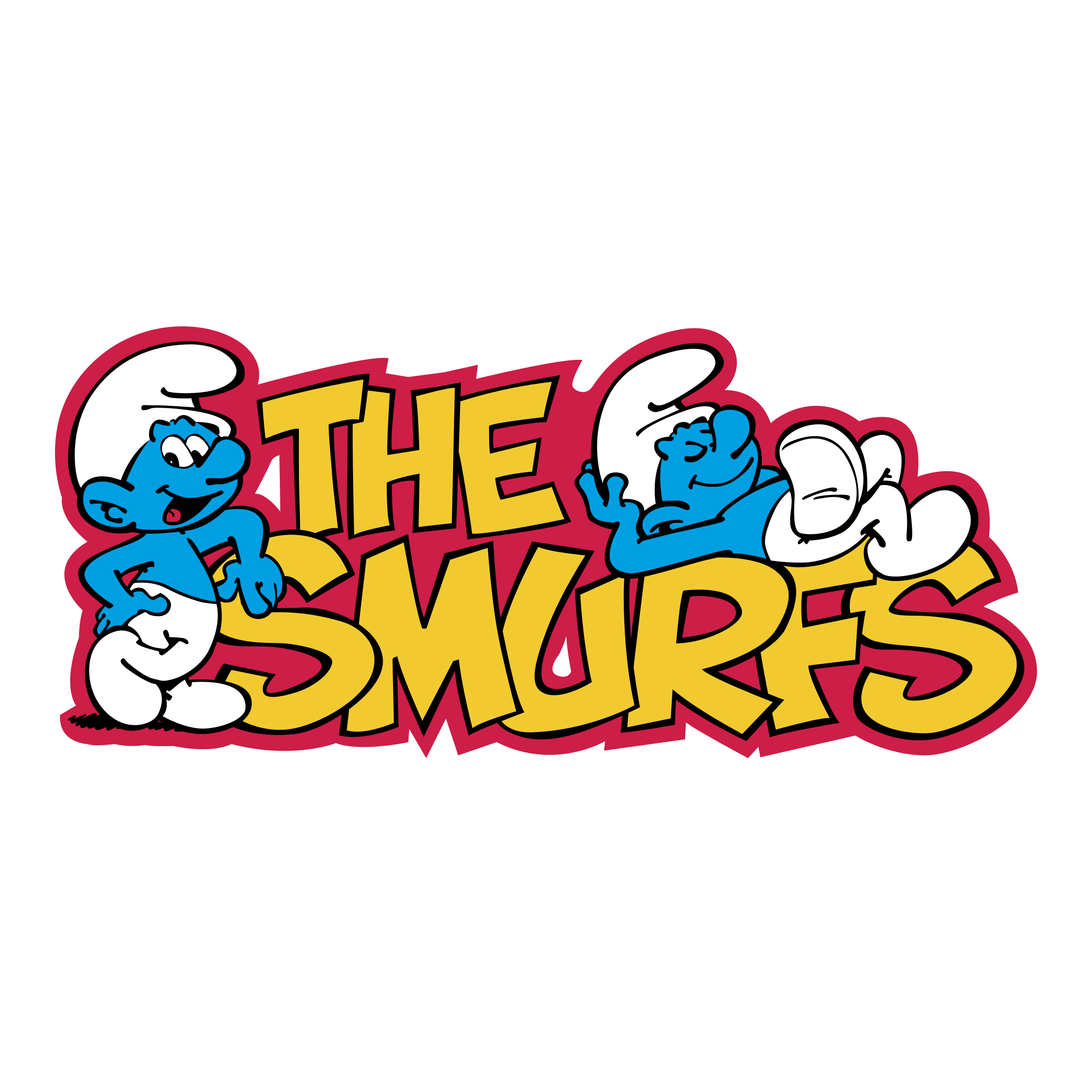 Detail The Smurfs Logo Nomer 6