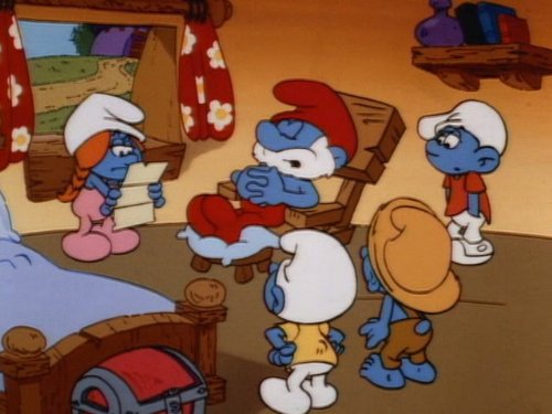Detail The Smurfs The Sand Witch Nomer 50
