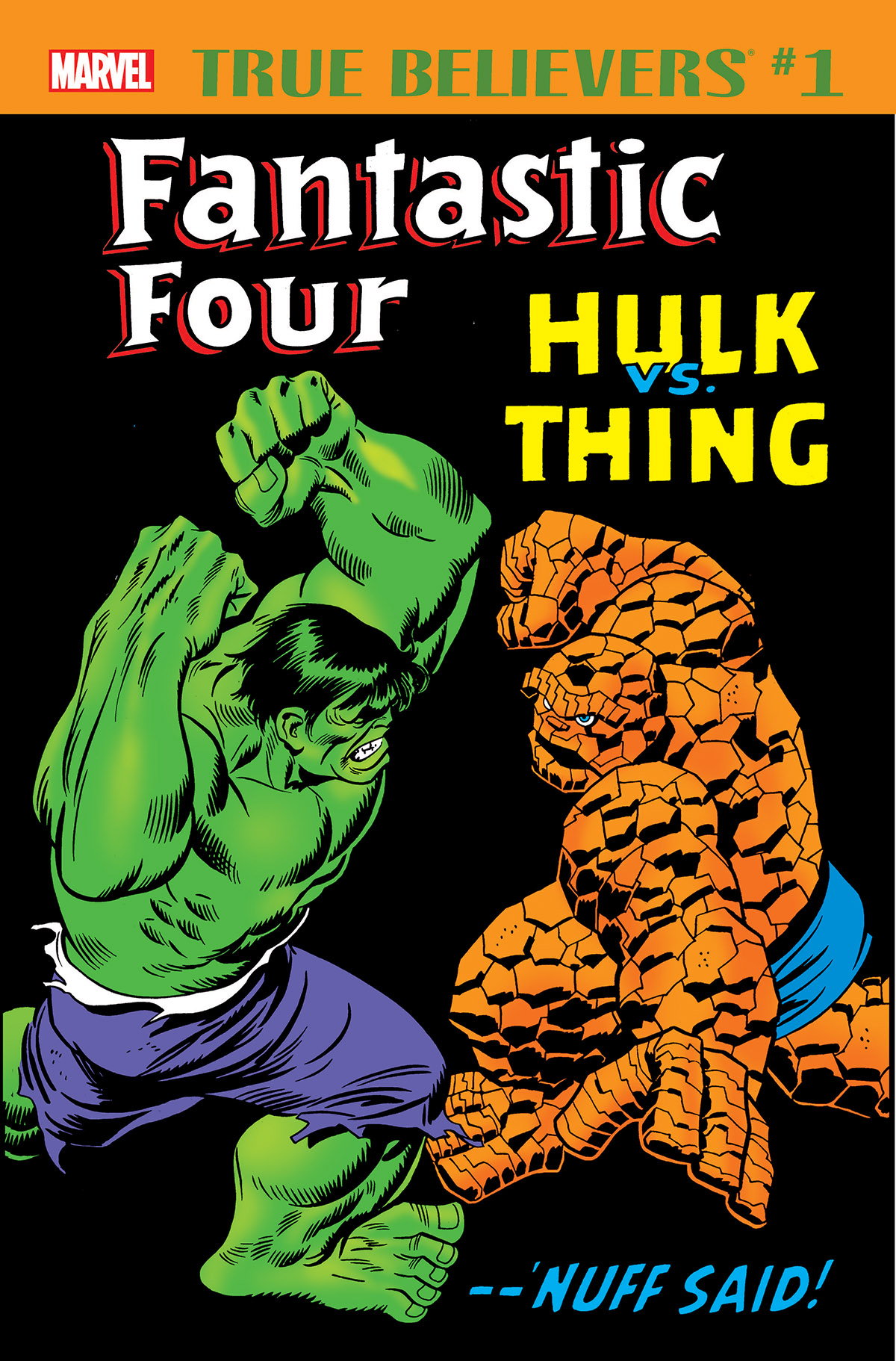 Detail The Thing Vs Hulk Nomer 17