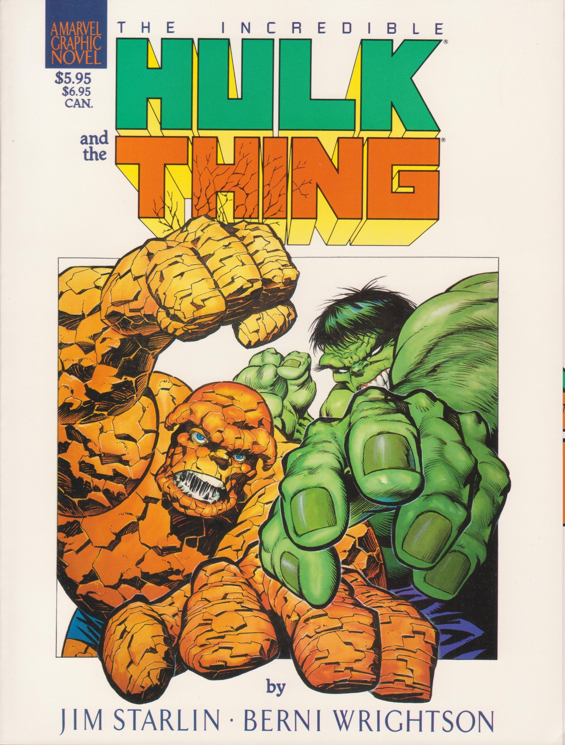 Detail The Thing Vs Hulk Nomer 20