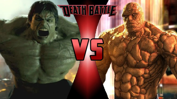 Detail The Thing Vs Hulk Nomer 21