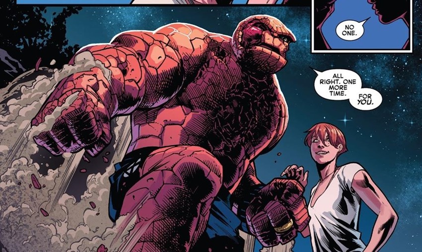 Detail The Thing Vs Hulk Nomer 24
