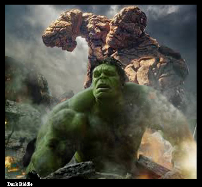 Detail The Thing Vs Hulk Nomer 34