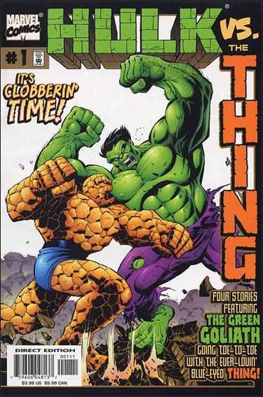 Detail The Thing Vs Hulk Nomer 5