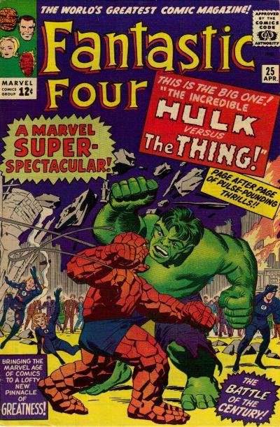 Detail The Thing Vs Hulk Nomer 46