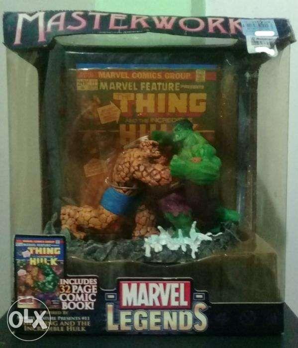 Detail The Thing Vs Hulk Nomer 52