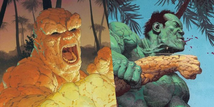 Detail The Thing Vs Hulk Nomer 54