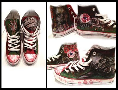 The Walking Dead Shoes Converse - KibrisPDR