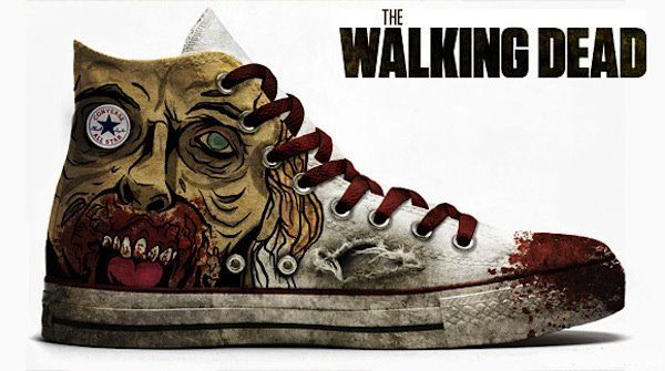 Detail The Walking Dead Shoes Converse Nomer 2
