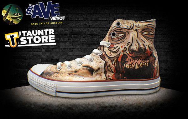 Detail The Walking Dead Shoes Converse Nomer 17