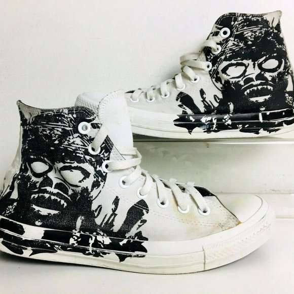 Detail The Walking Dead Shoes Converse Nomer 41