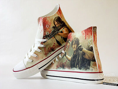 Detail The Walking Dead Shoes Converse Nomer 53