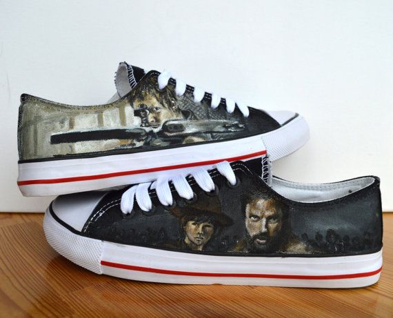 Detail The Walking Dead Shoes Converse Nomer 58