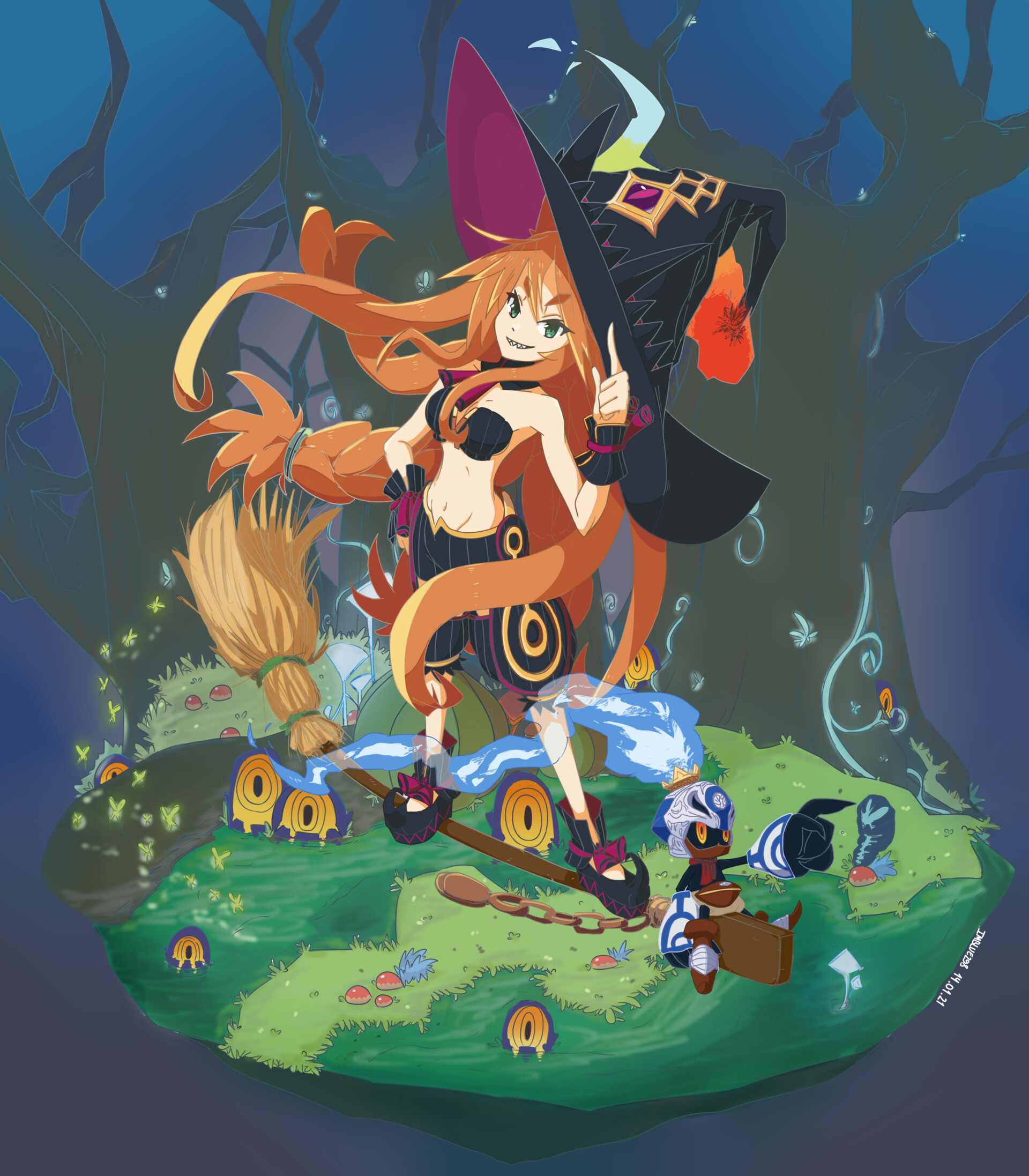 Detail The Witch And The Hundred Knight Wallpaper Nomer 9