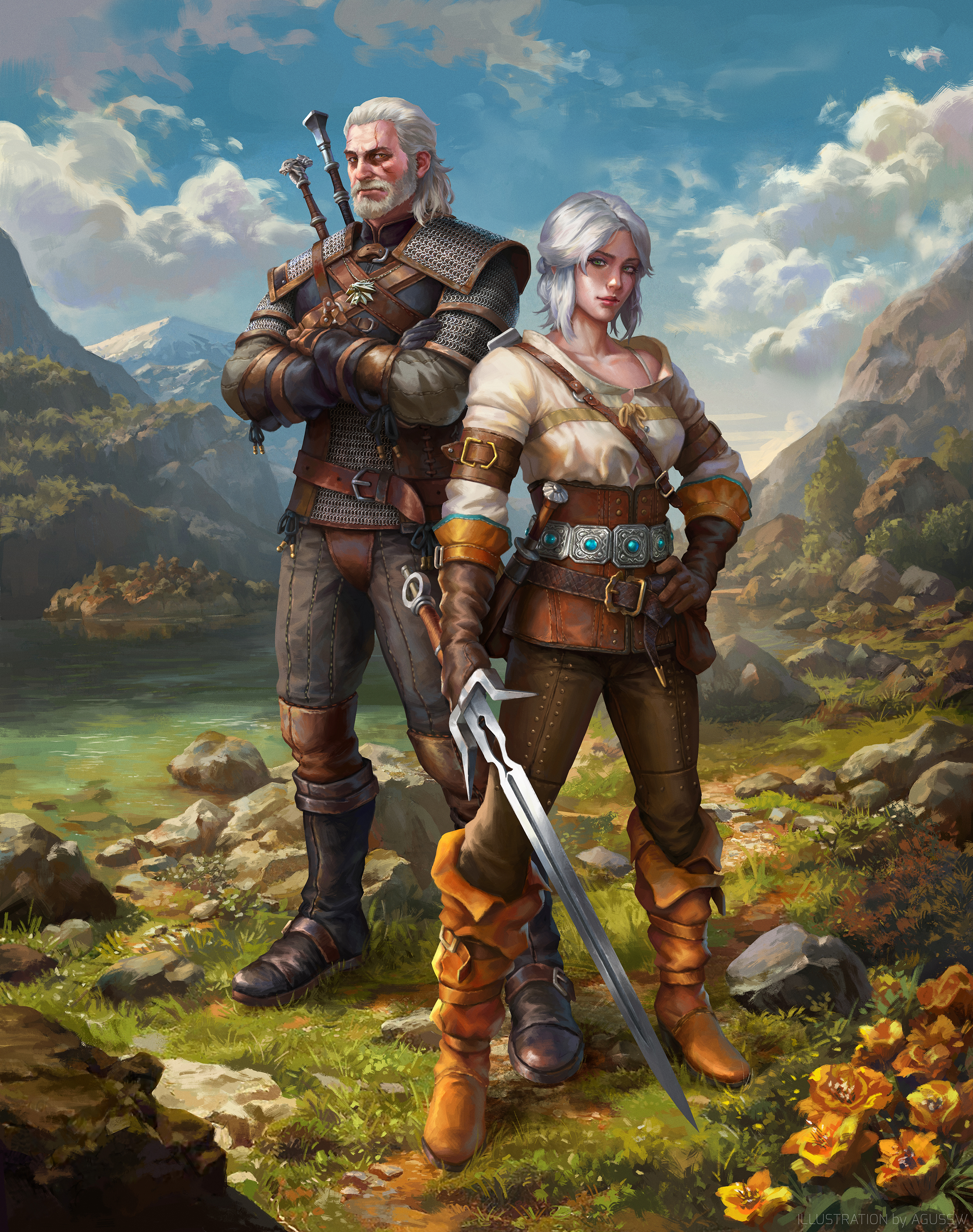 Detail The Witcher 3 Swallow Nomer 46