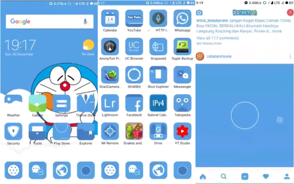 Detail Theme Android Doraemon Nomer 25