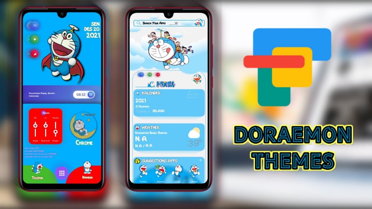 Detail Theme Android Doraemon Nomer 33