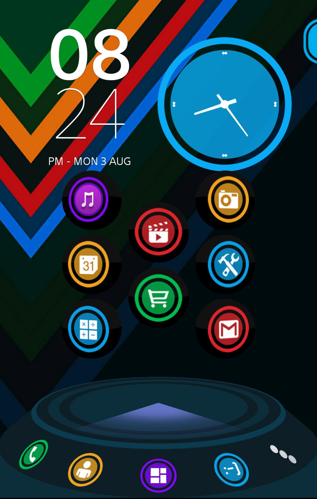 Detail Theme Launcher 3d Nomer 3