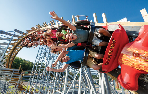 Detail Theme Park Roller Coaster Nomer 25