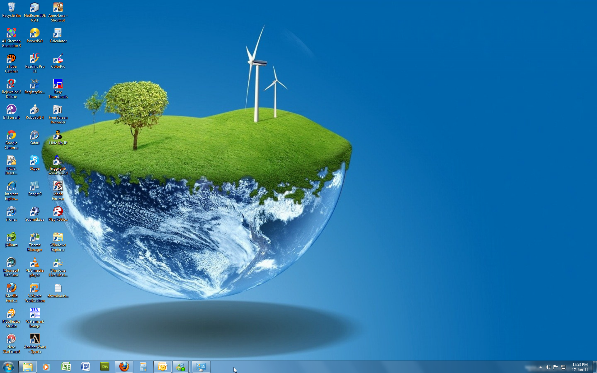 Detail Theme Windows 7 3d Nomer 2