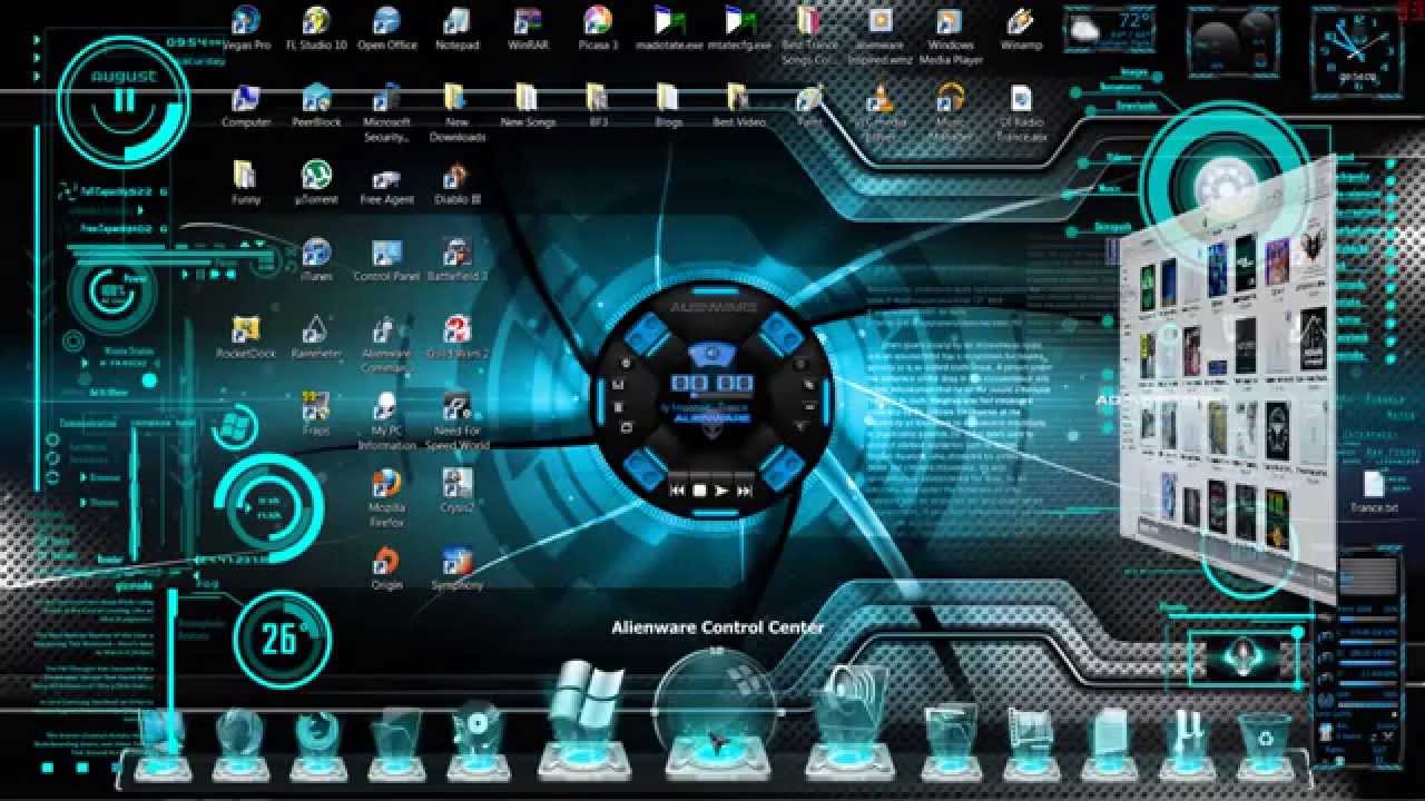 Detail Theme Windows 7 3d Nomer 9