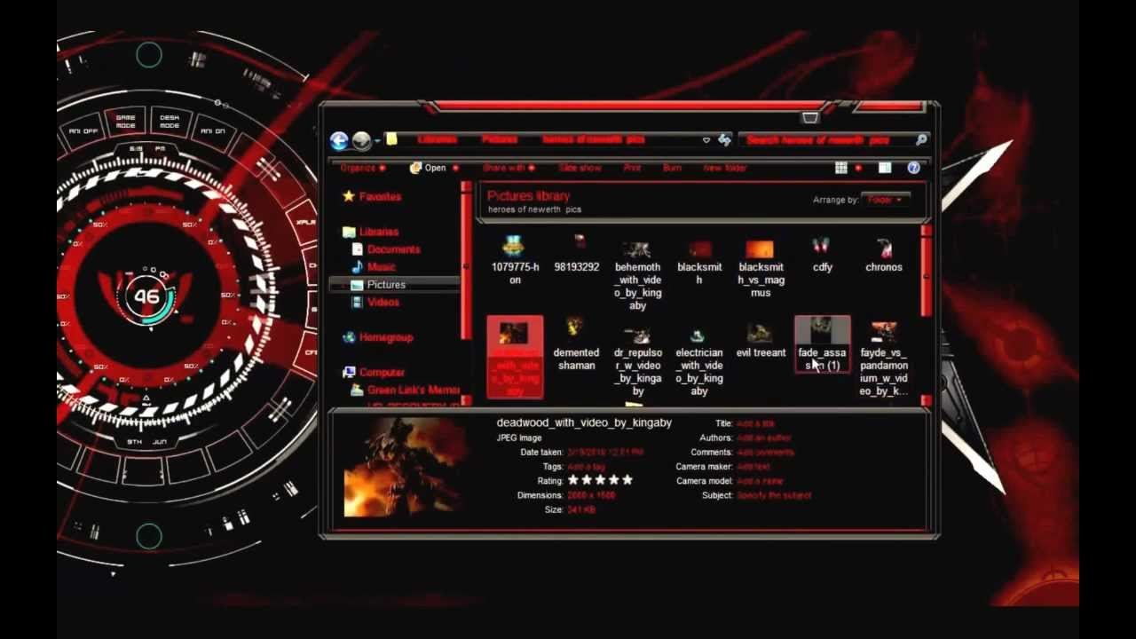 Detail Theme Windows 7 3d Nomer 18