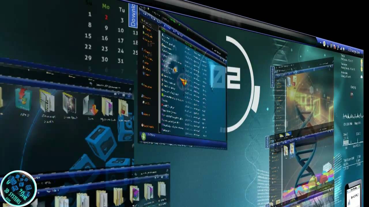 Detail Theme Windows 7 3d Nomer 3