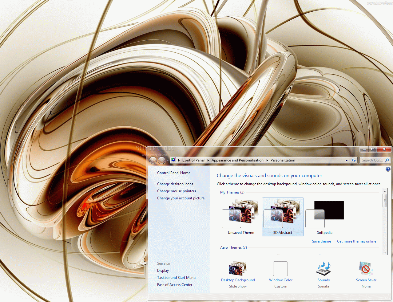 Detail Theme Windows 7 3d Nomer 33