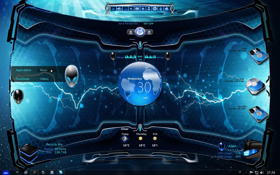 Detail Theme Windows 7 3d Nomer 8