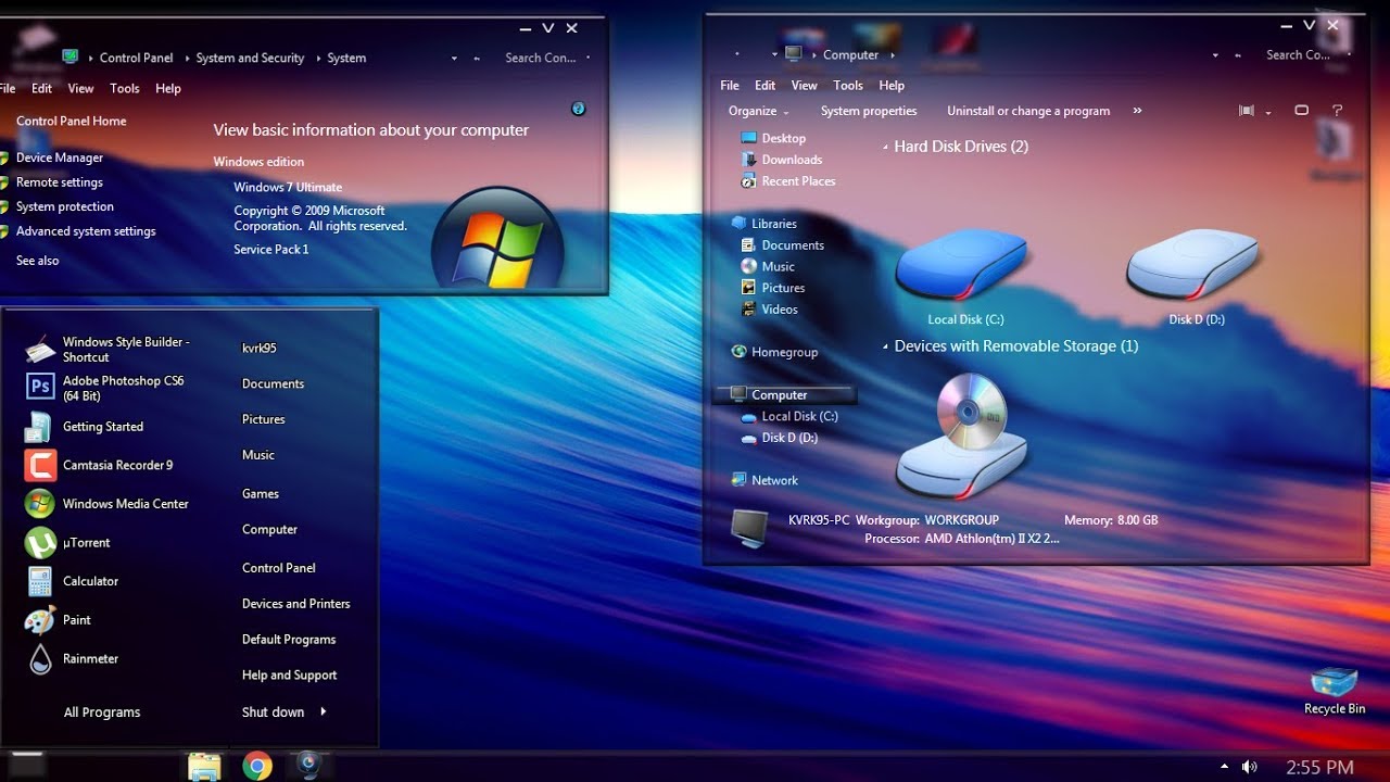 Detail Themes Windows 7 Keren Nomer 4