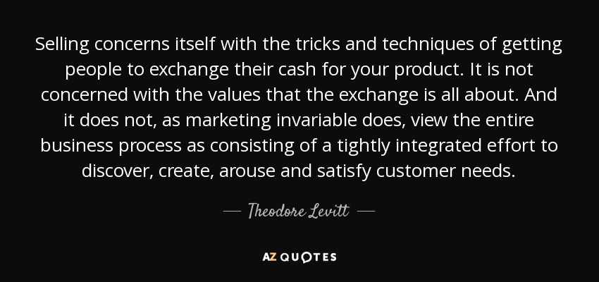 Detail Theodore Levitt Quotes Nomer 17