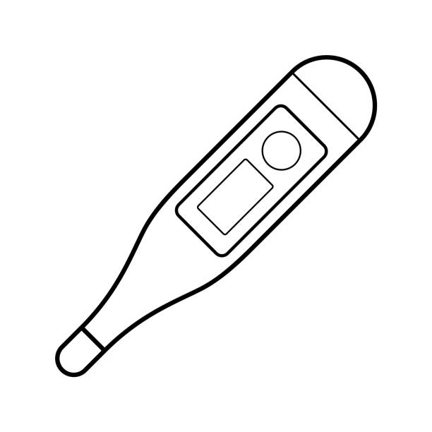 Detail Thermometer Clipart Black And White Nomer 25