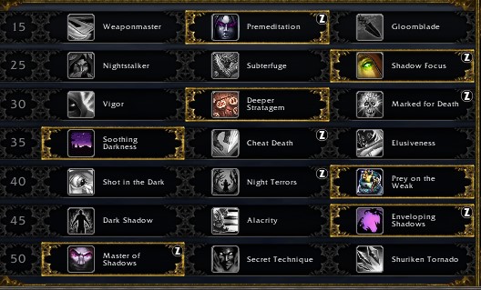 Detail Thief Leveling Guide Nomer 29