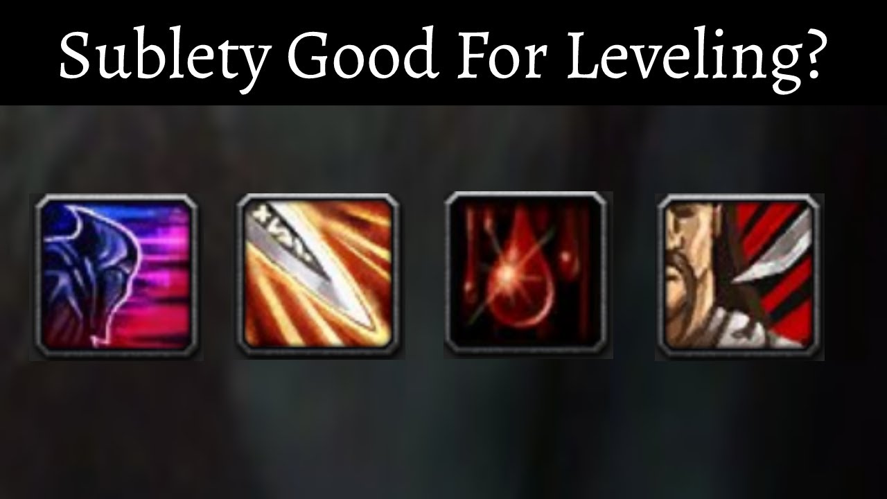 Detail Thief Leveling Guide Nomer 41