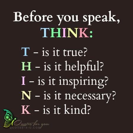 Detail Think Before You Speak Quotes Nomer 22