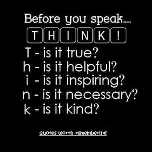 Detail Think Before You Speak Quotes Nomer 7