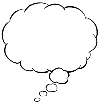 Detail Thinking Bubble Png Nomer 12