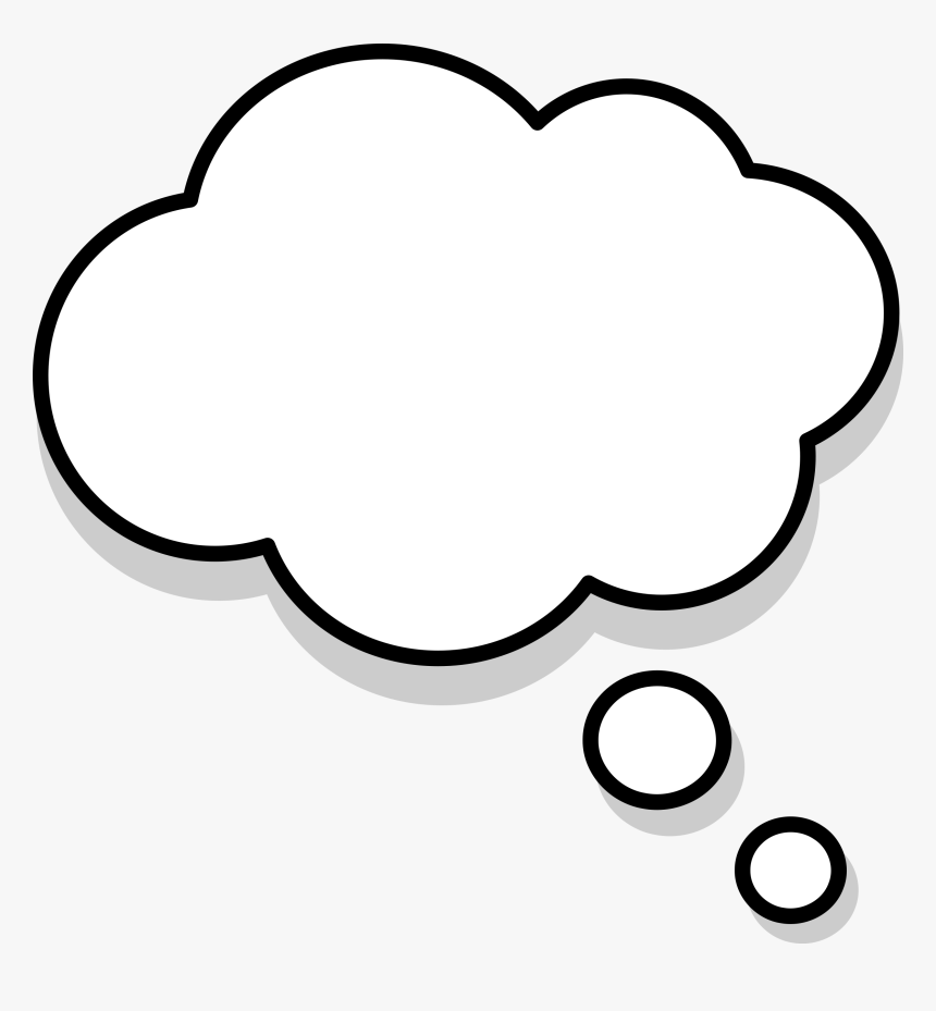 Detail Thinking Bubble Png Nomer 21
