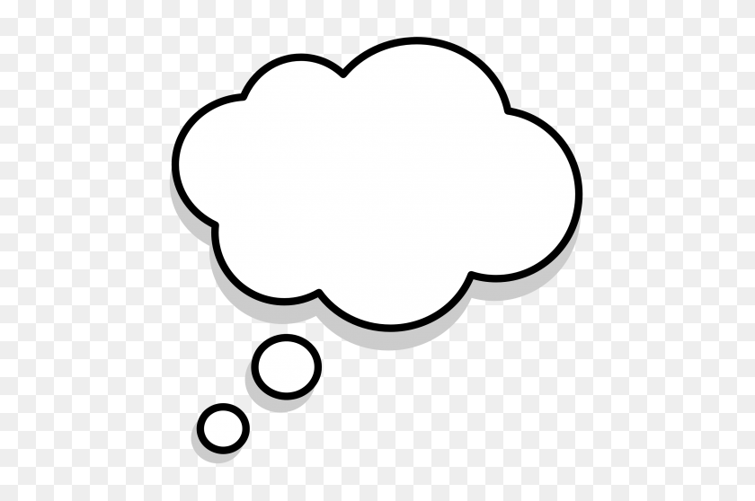 Detail Thinking Bubble Png Nomer 26