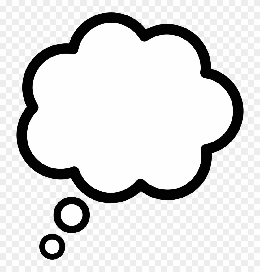 Detail Thinking Bubble Png Nomer 28
