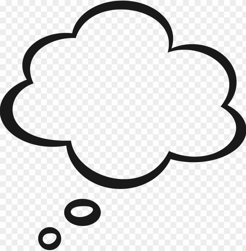 Detail Thinking Bubble Png Nomer 6