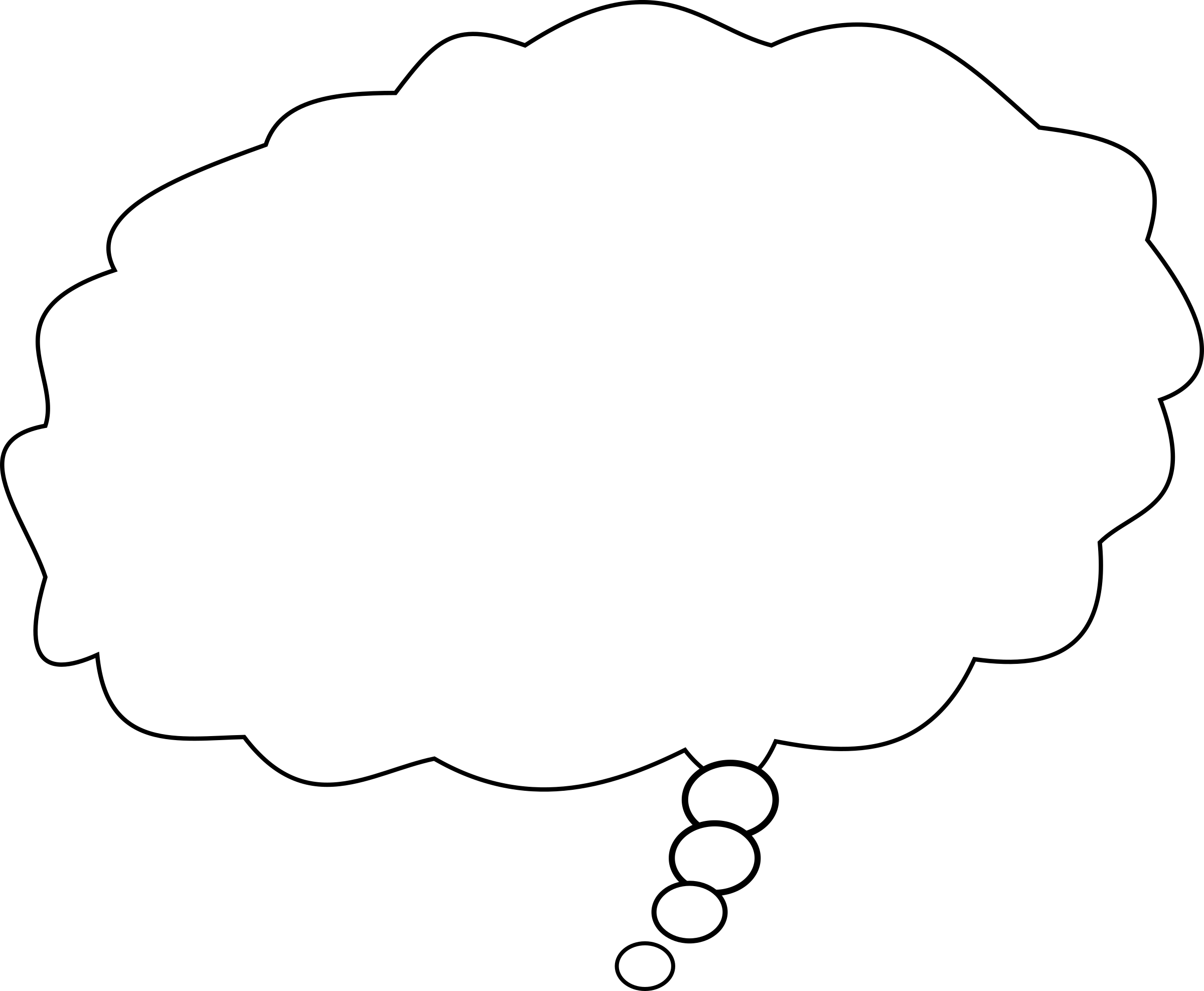 Detail Thinking Bubble Png Nomer 48