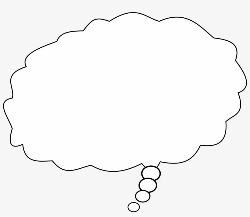 Detail Thinking Bubble Png Nomer 54