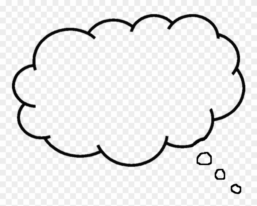 Detail Thinking Bubble Png Nomer 7