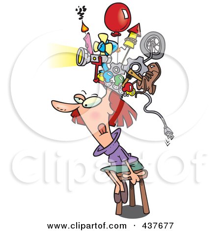 Detail Thinking Cap Clipart Nomer 28