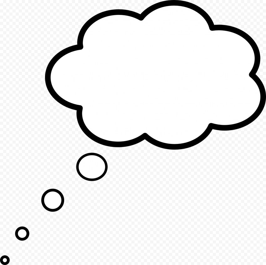 Detail Thinking Cloud Png Nomer 17