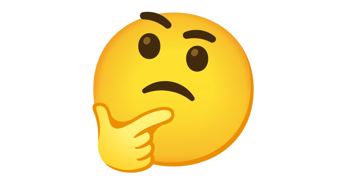 Detail Thinking Emoji Png Nomer 5